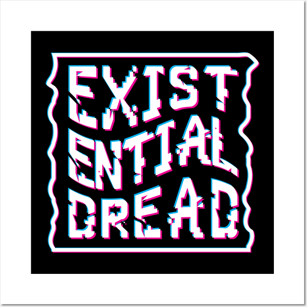 Existential Dread Anxiety Wall Art by WitchingHourJP